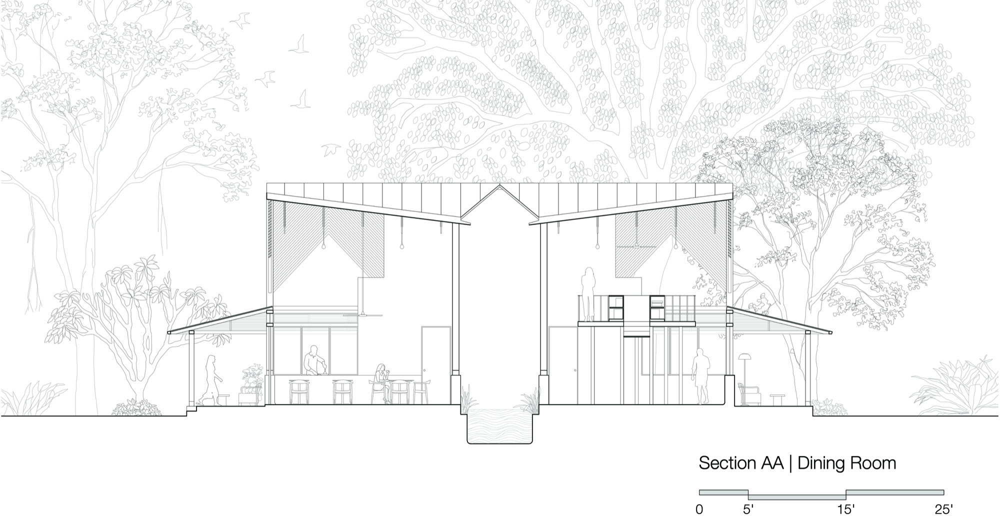 Island Resort, Andman Islands — sketch by Studio Pomegranate