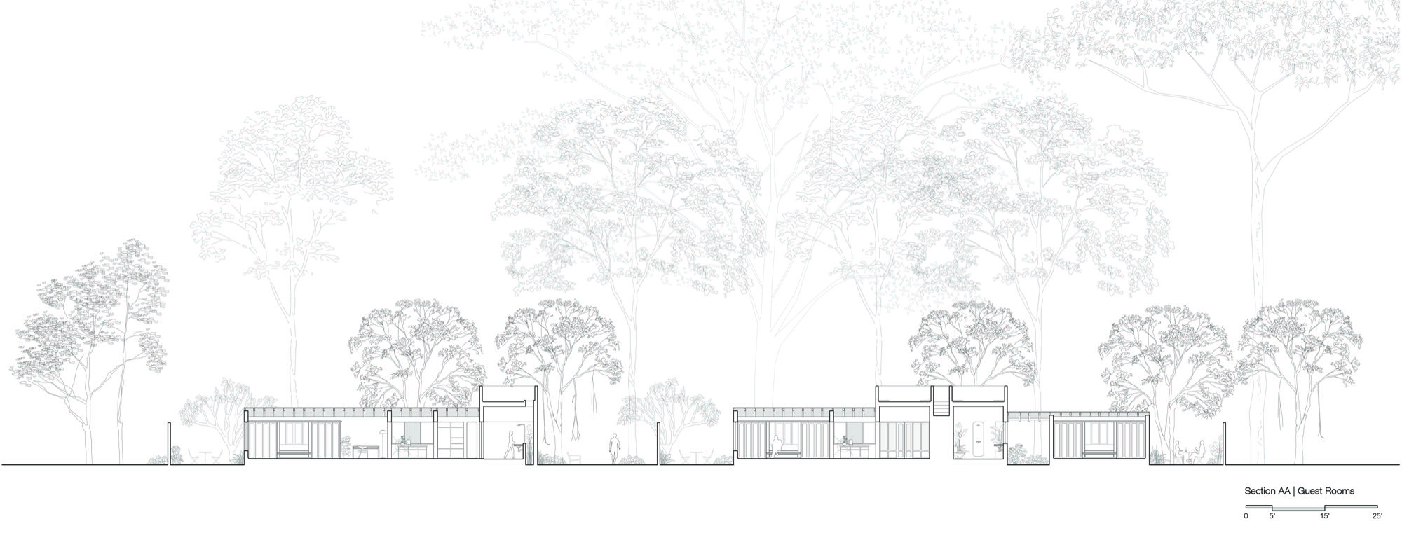 Island Resort, Andman Islands — sketch by Studio Pomegranate