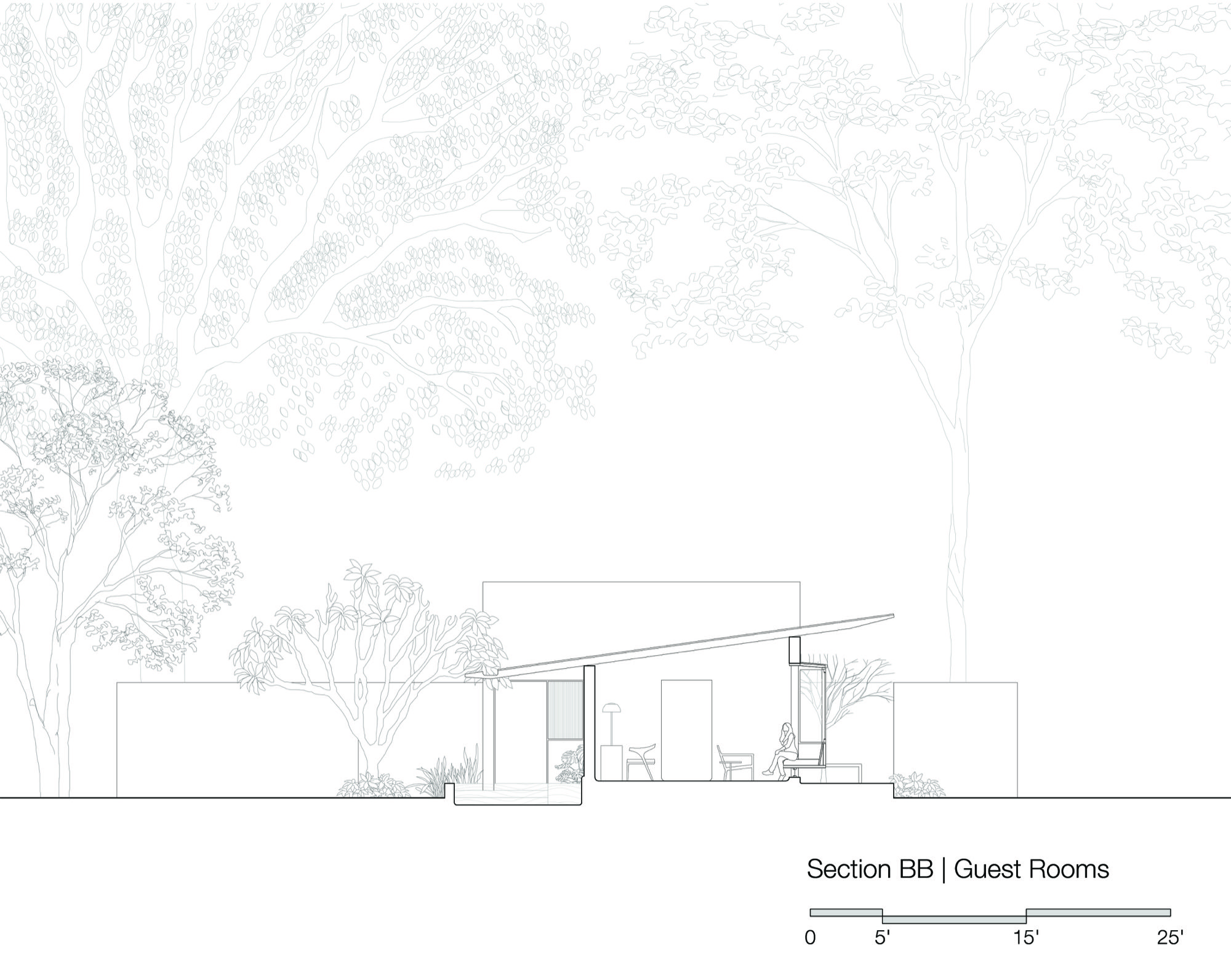 Island Resort, Andman Islands — sketch by Studio Pomegranate