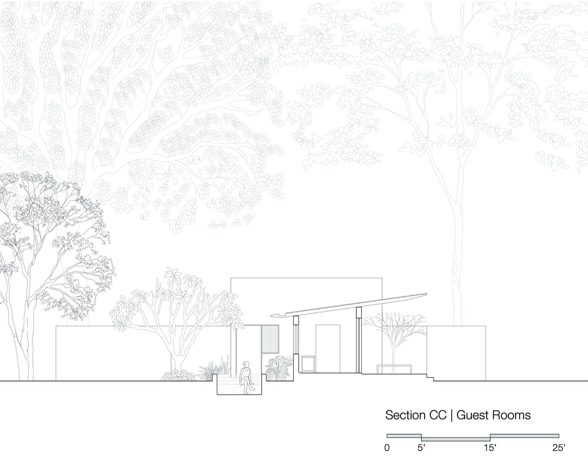 Island Resort, Andman Islands — sketch by Studio Pomegranate