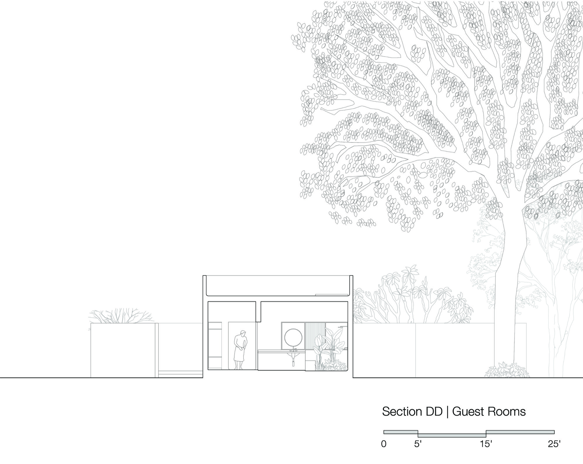 Island Resort, Andman Islands — sketch by Studio Pomegranate