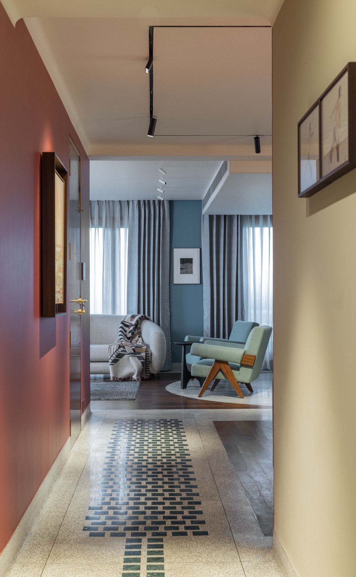 Colour Theory, New DElhi — Residential by Studio Pomegranate