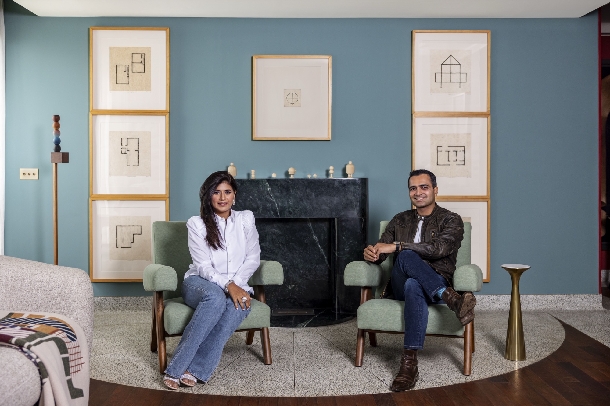 Colour Theory, New DElhi — Residential by Studio Pomegranate