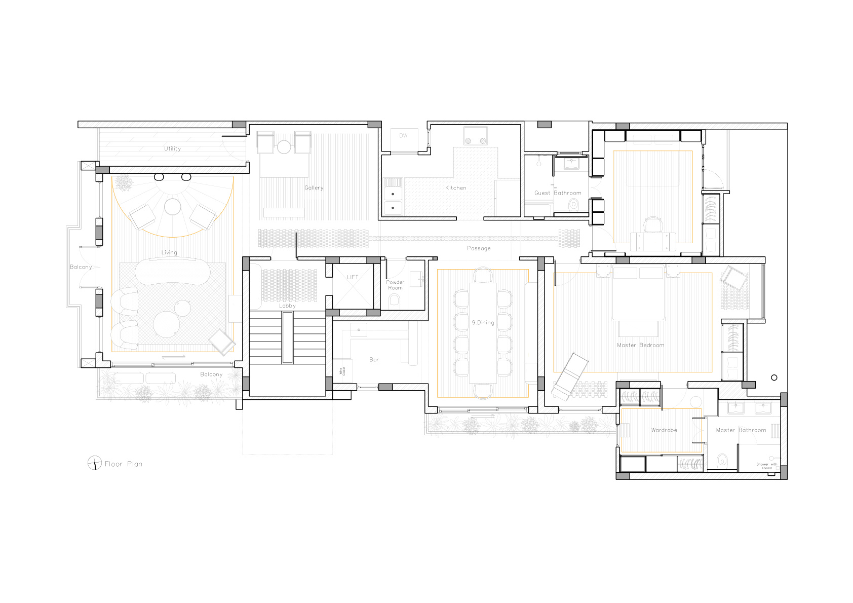 Colour Theory, New DElhi — Residential by Studio Pomegranate