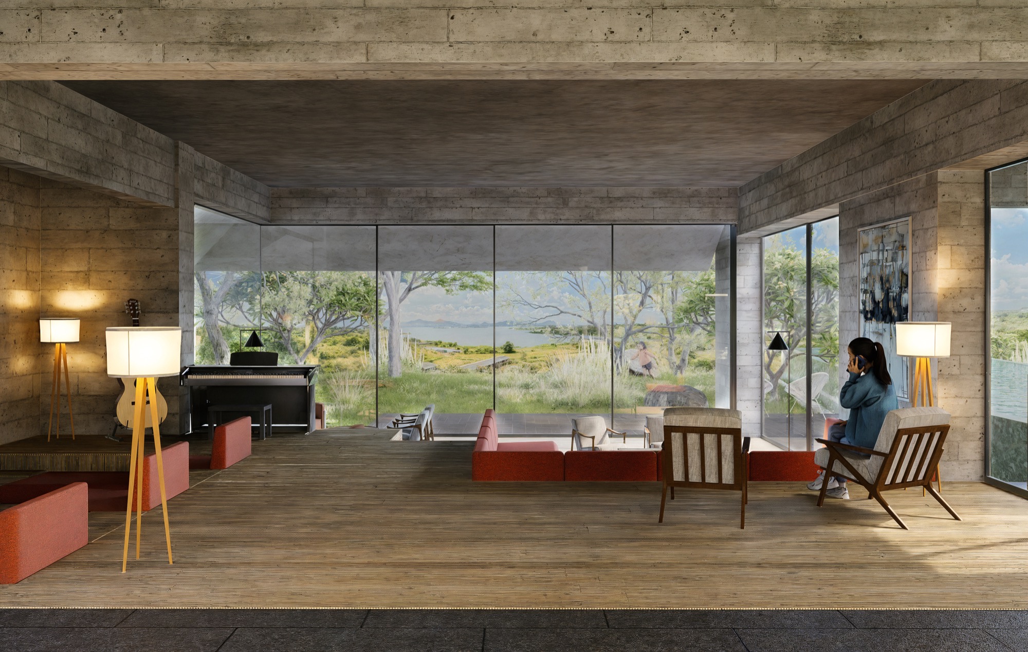 Lake house, Igatpuri — Residential by Studio Pomegranate