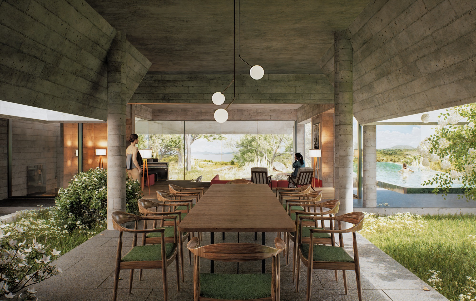Lake house, Igatpuri — Residential by Studio Pomegranate