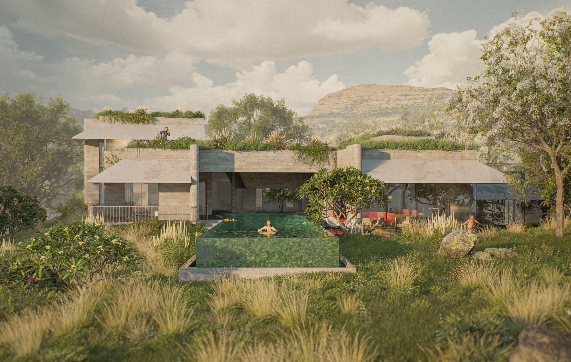 Lake house, Igatpuri — Residential by Studio Pomegranate