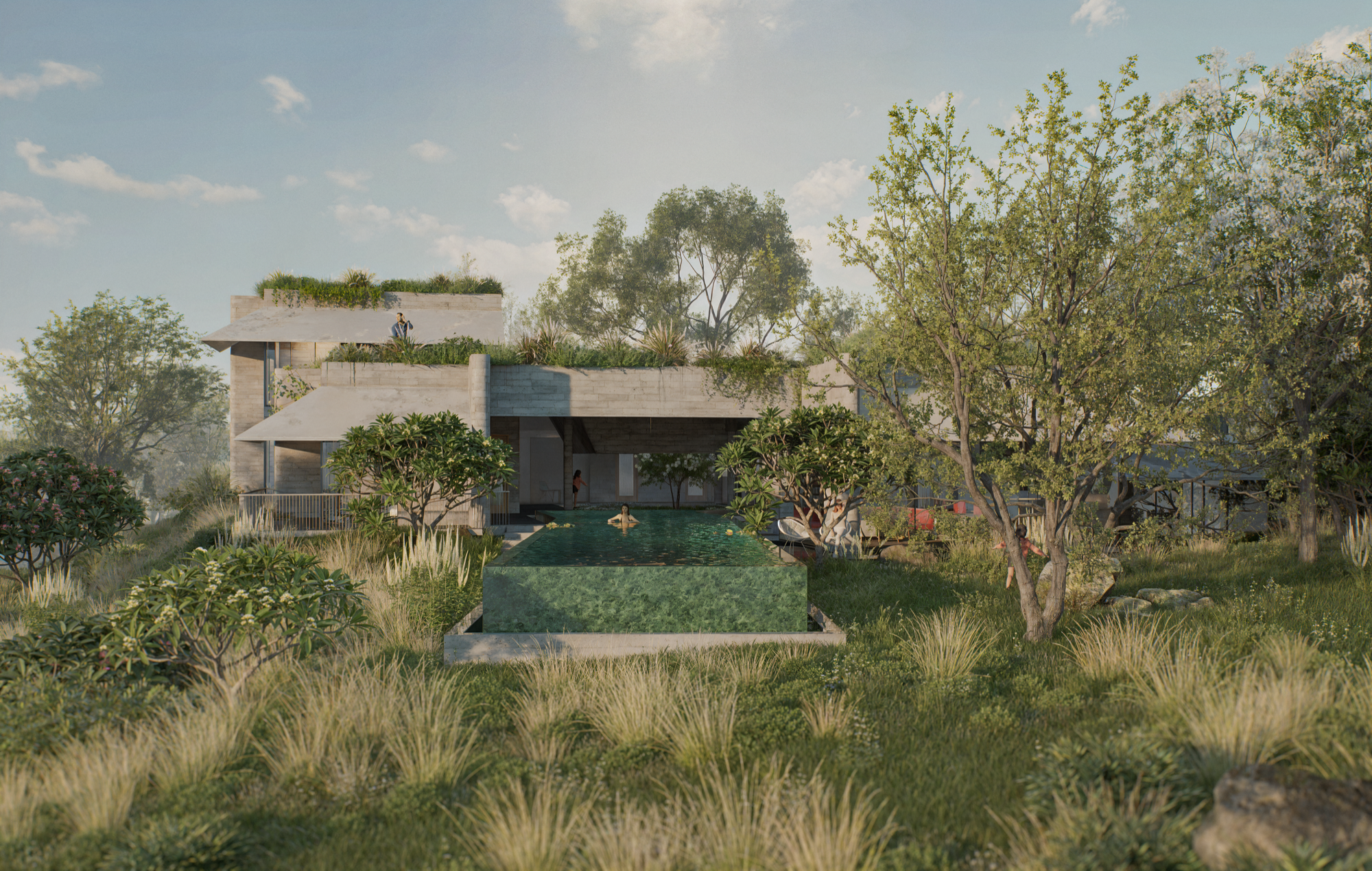 Lake house, Igatpuri — Residential by Studio Pomegranate