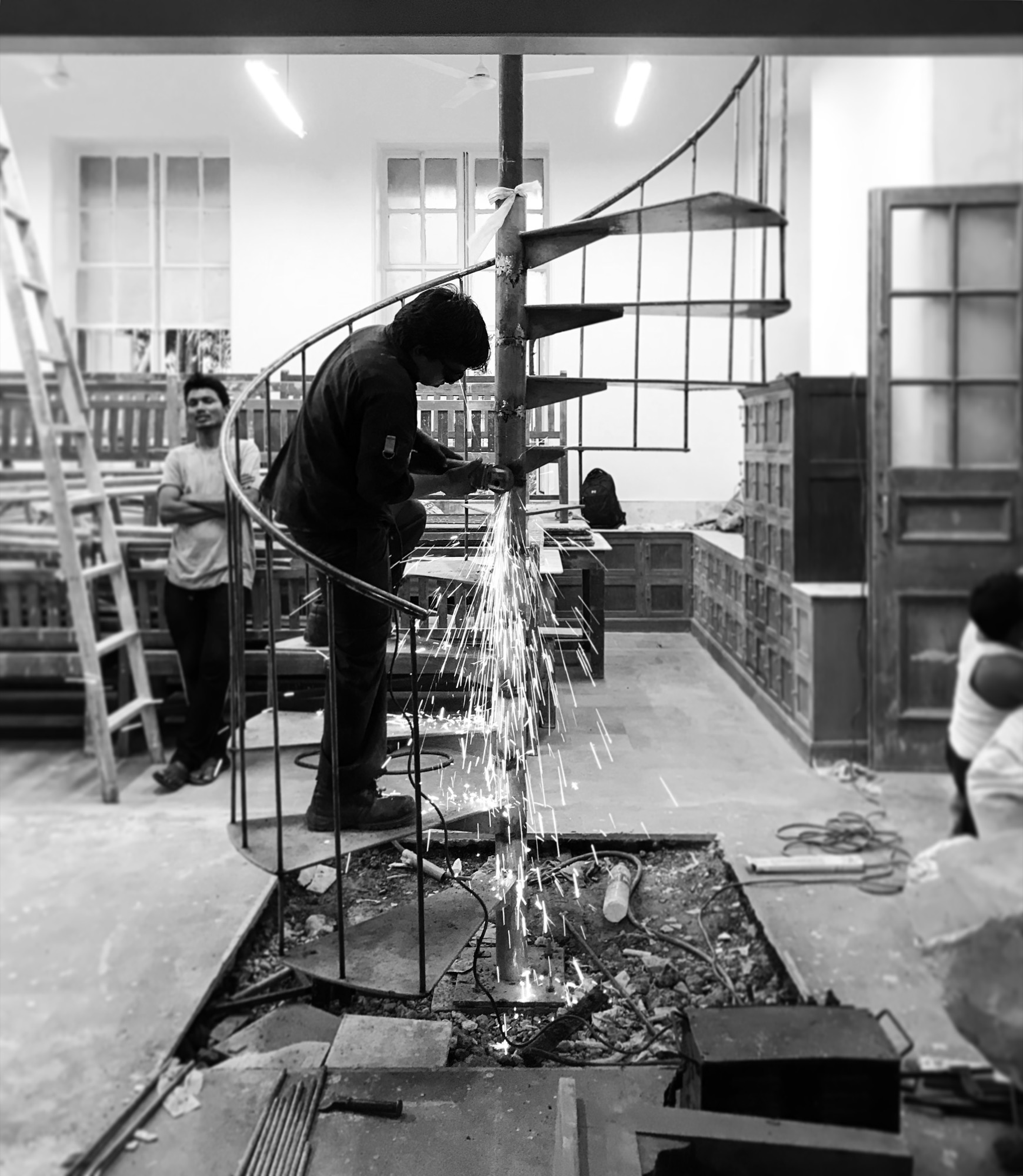 Ladies Common room, KEM Hospital, Mumbai — Restoration + Retrofitting · Culture + Exhibition design by Studio Pomegranate