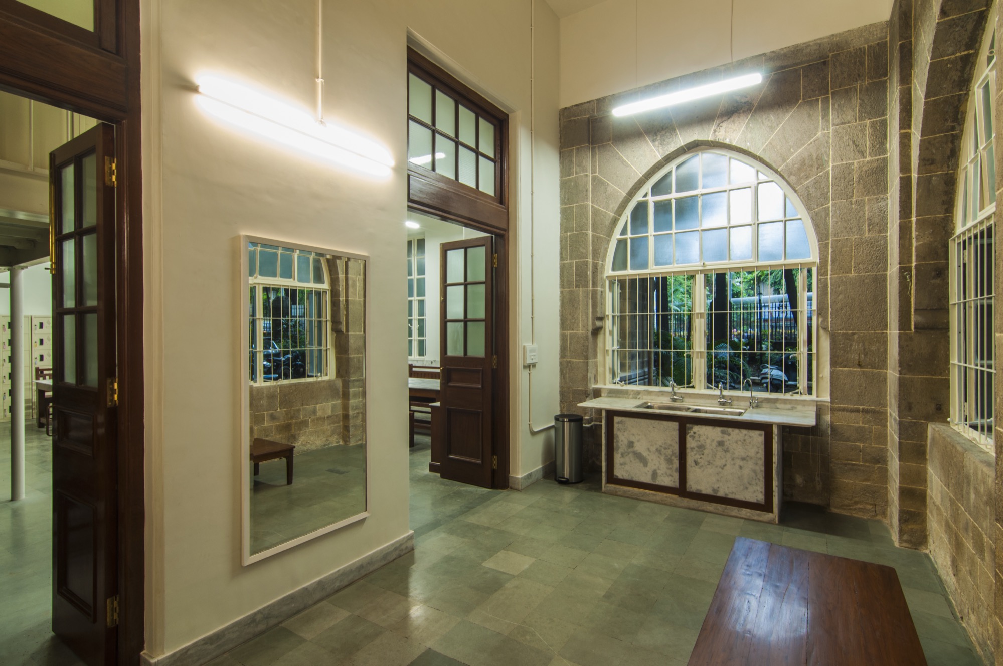 Ladies Common room, KEM Hospital, Mumbai — Restoration + Retrofitting · Culture + Exhibition design by Studio Pomegranate