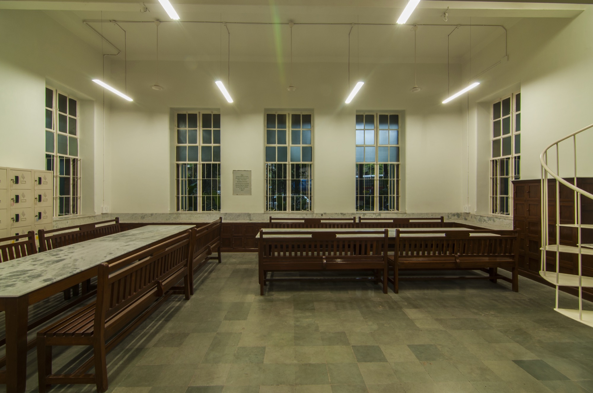 Ladies Common room, KEM Hospital, Mumbai — Restoration + Retrofitting · Culture + Exhibition design by Studio Pomegranate