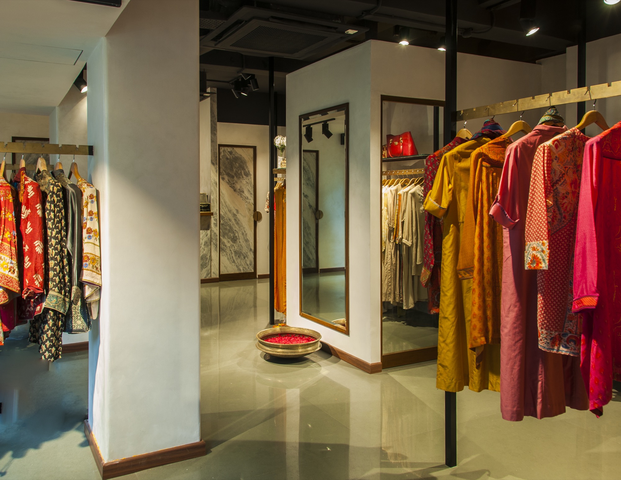 Ritu Kumar Store, Juhu — Retail by Studio Pomegranate