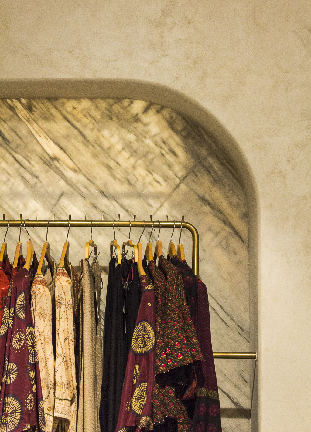 Ritu Kumar Store, Kemps corner — Retail · Restoration + Retrofitting by Studio Pomegranate