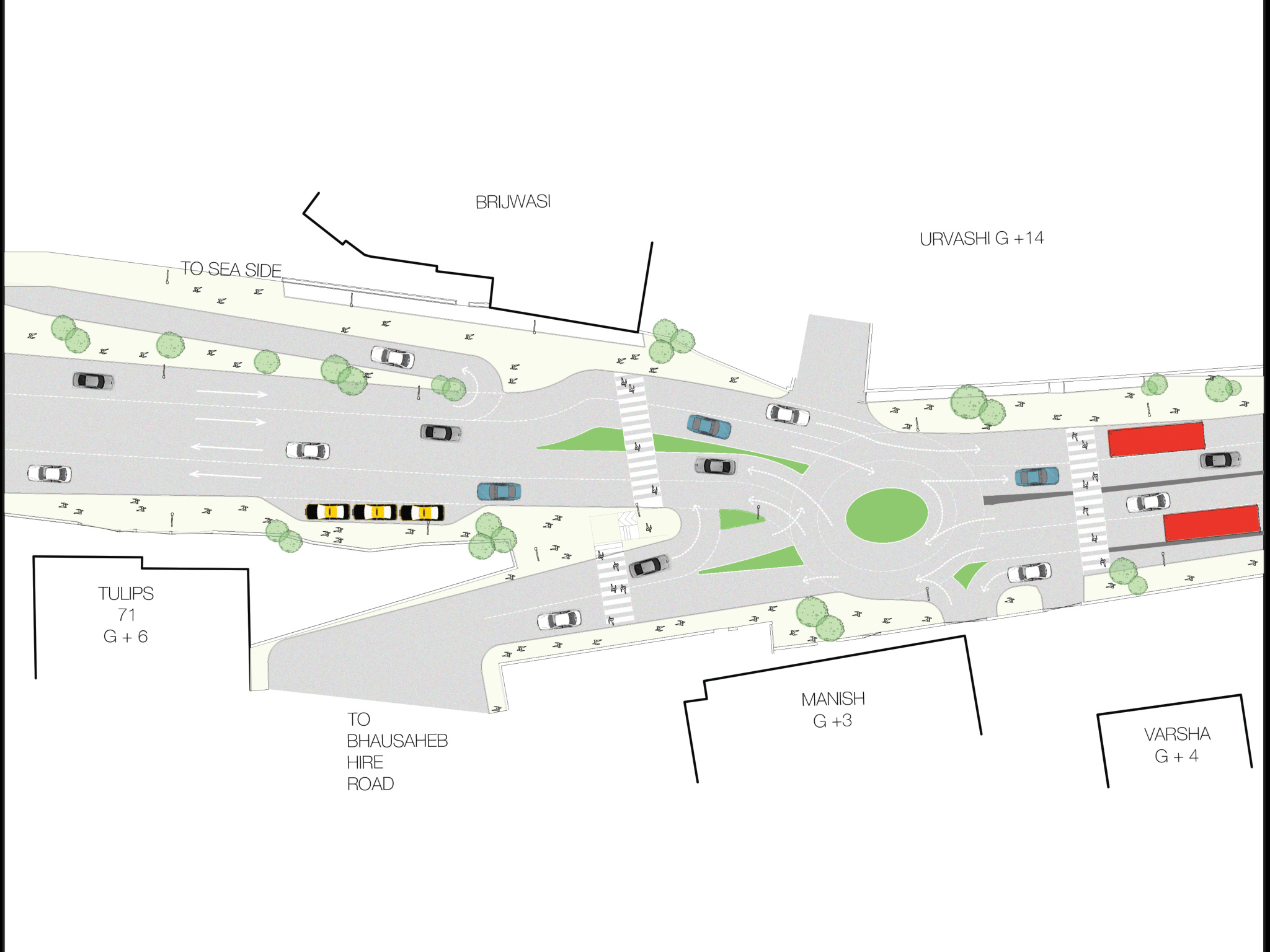 Nepeansea Road — Urban Design by Studio Pomegranate