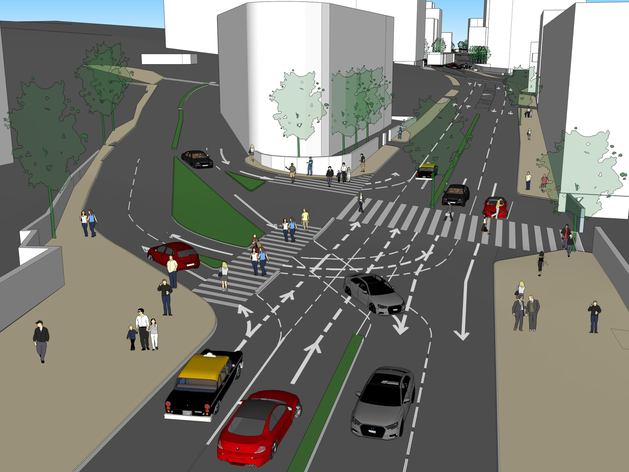 Nepeansea Road — Urban Design by Studio Pomegranate