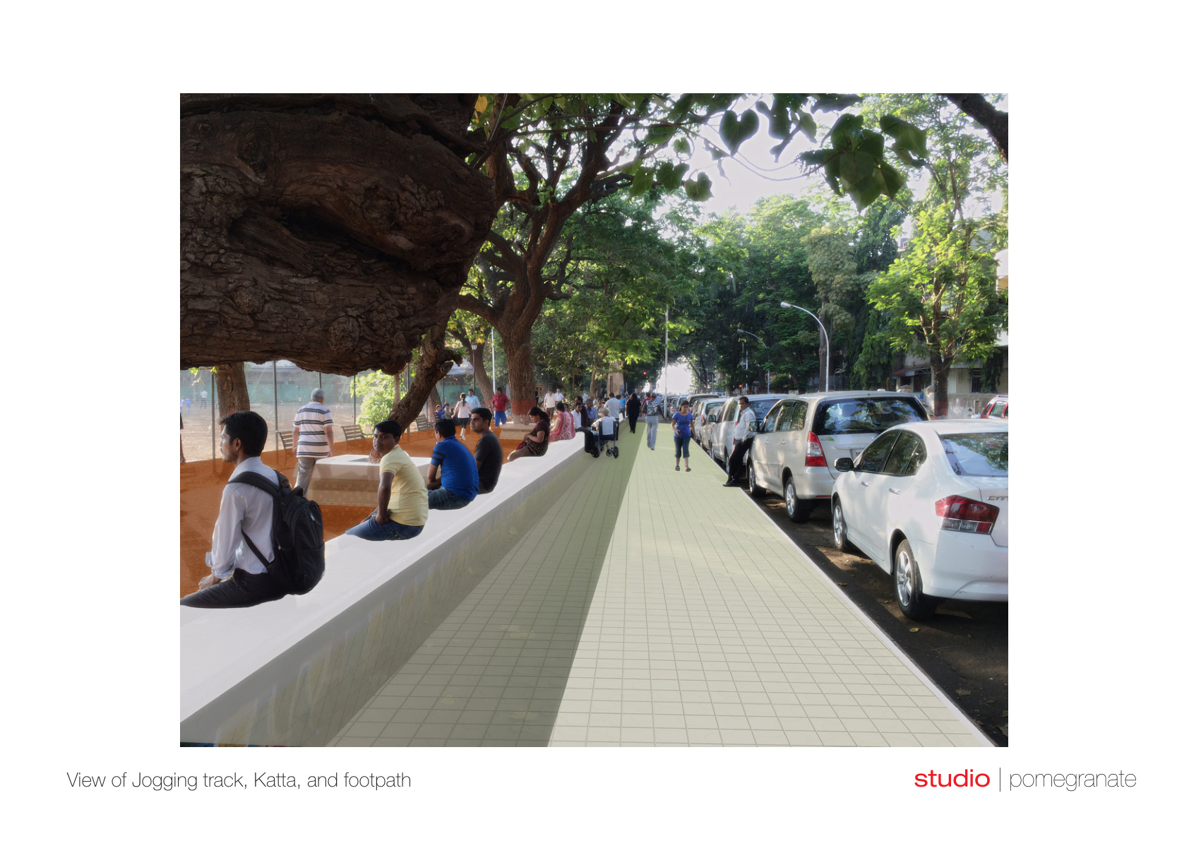 Shivaji Park, Dadar — Urban Design by Studio Pomegranate