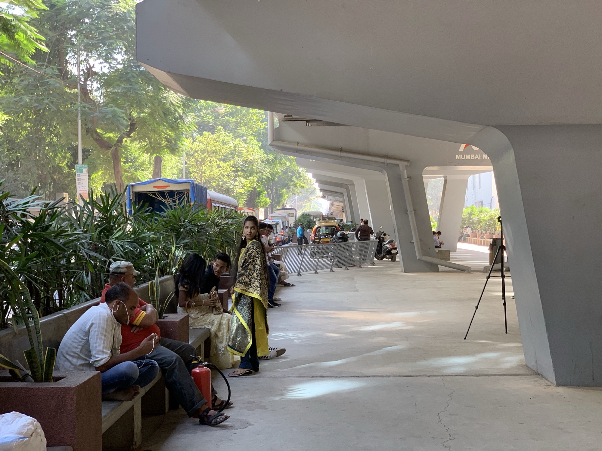 Spaces under the bridge, lower Parel — Urban Design by Studio Pomegranate