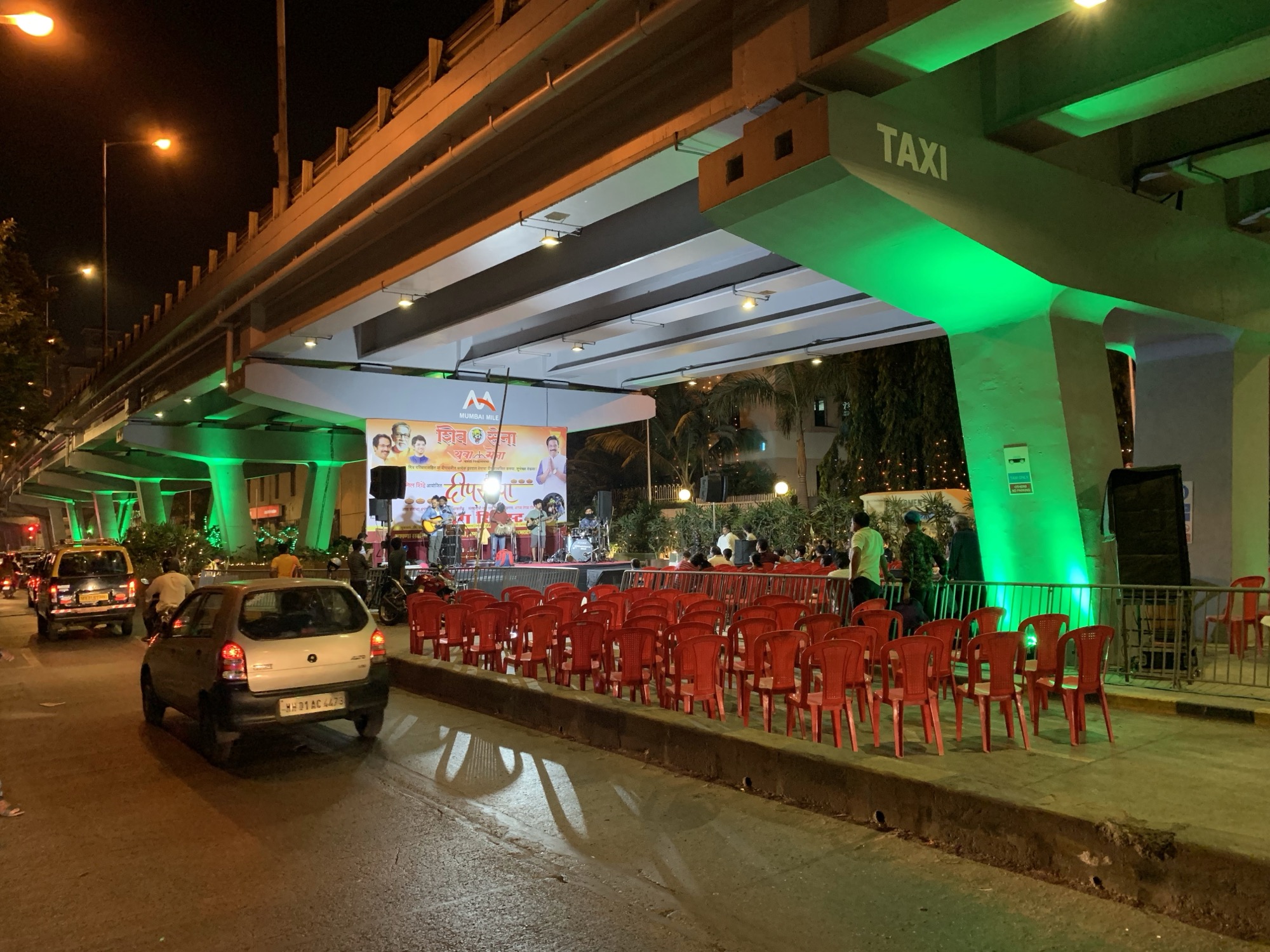 Spaces under the bridge, lower Parel — Urban Design by Studio Pomegranate