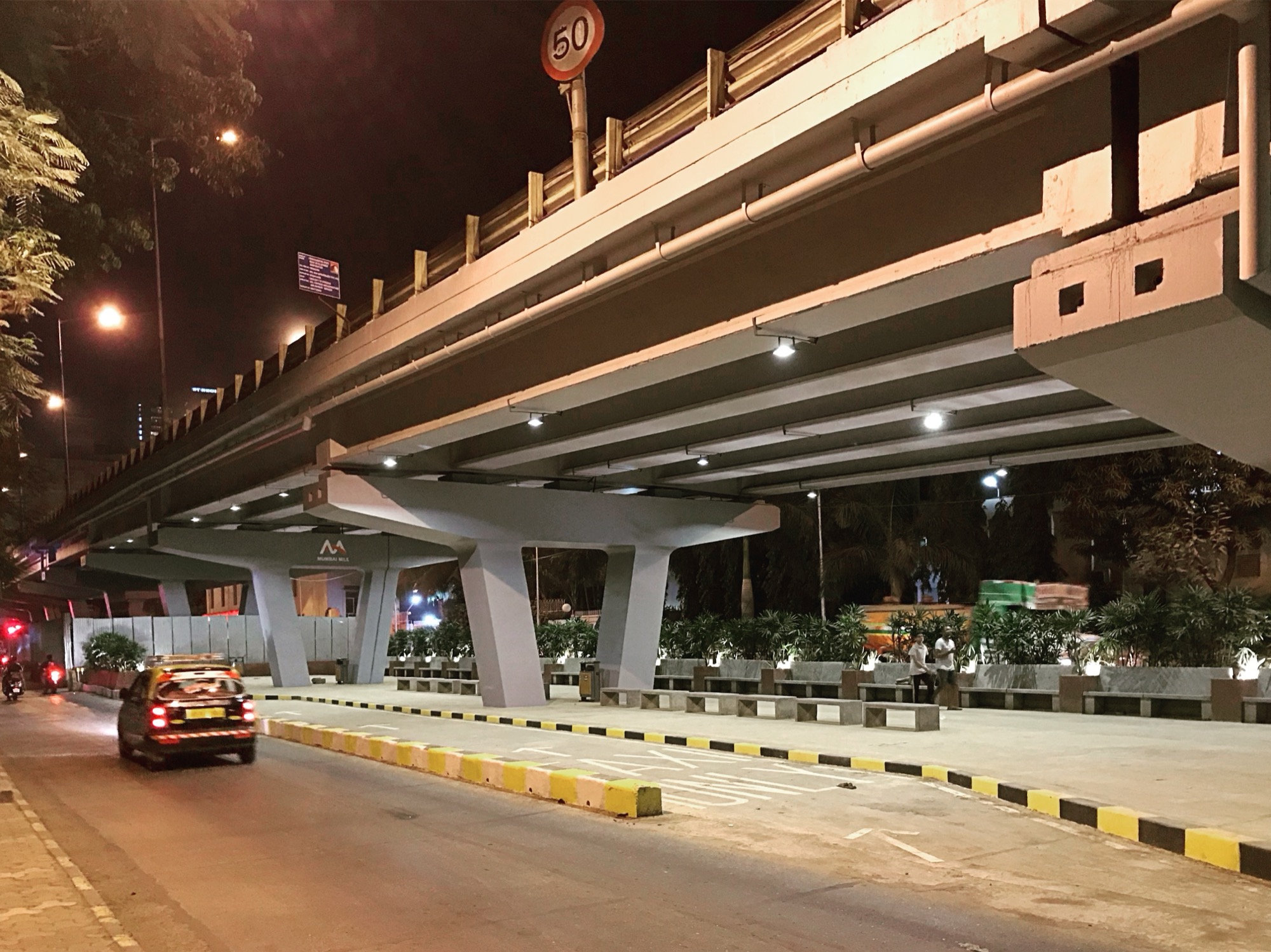 Spaces under the bridge, lower Parel — Urban Design by Studio Pomegranate