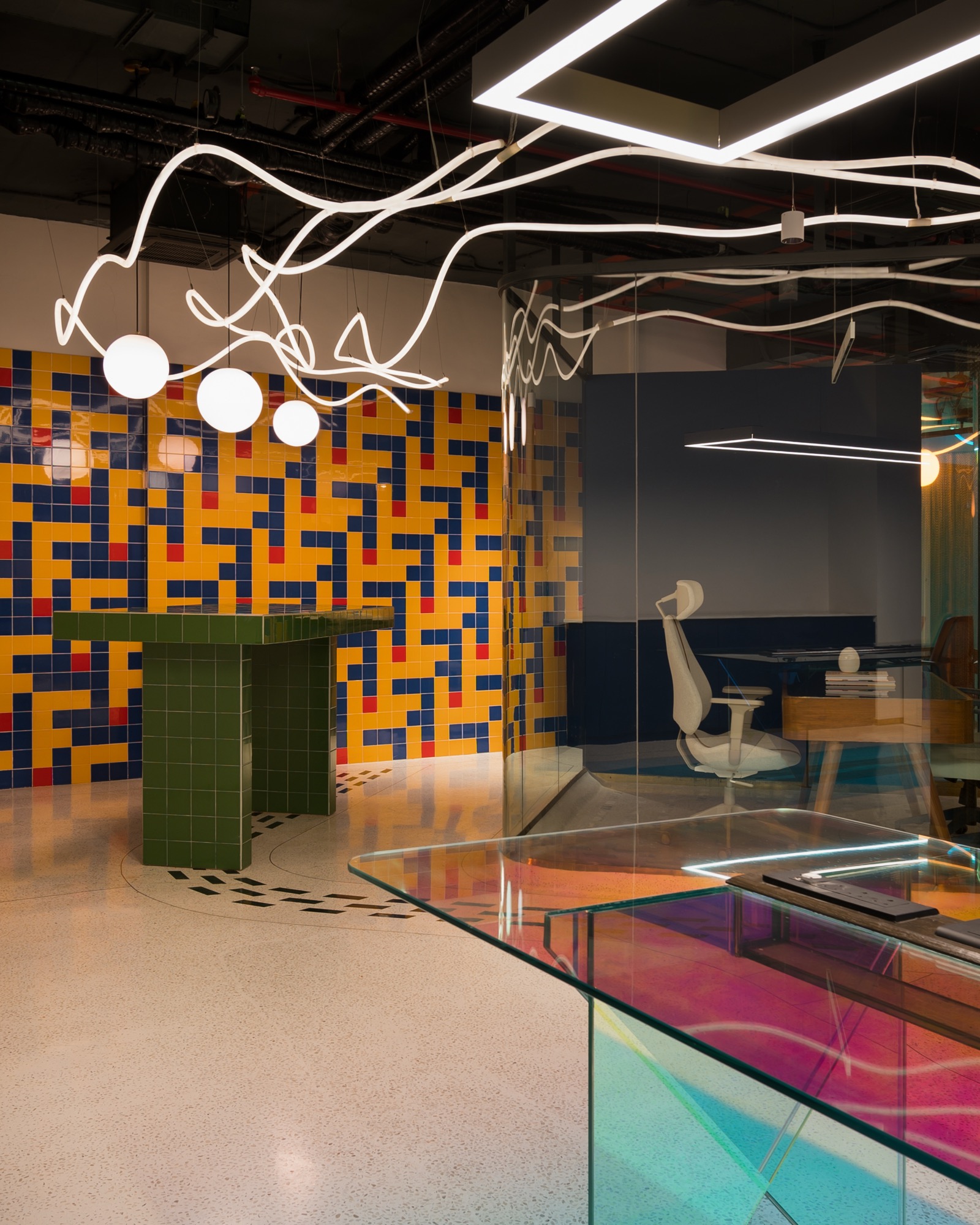 Office for Music Videos — Work spaces by Studio Pomegranate